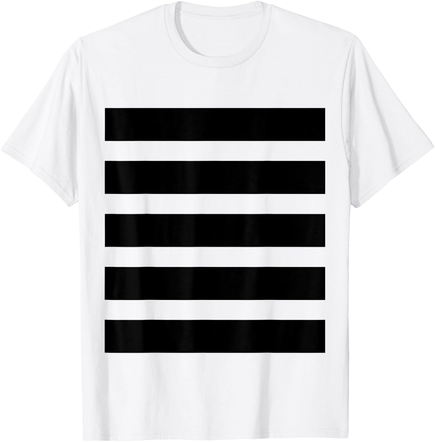 Bee costume bee stripes striped carnival horizontal stripes T-Shirt - T-Shirt | White