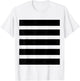 Bee costume bee stripes striped carnival horizontal stripes T-Shirt - T-Shirt | White