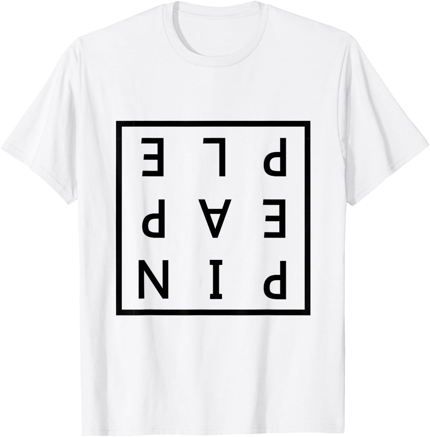 Upside Down Pineapple Swinger Lifestyle Naughty Adult Humor T-Shirt - T-Shirt | White