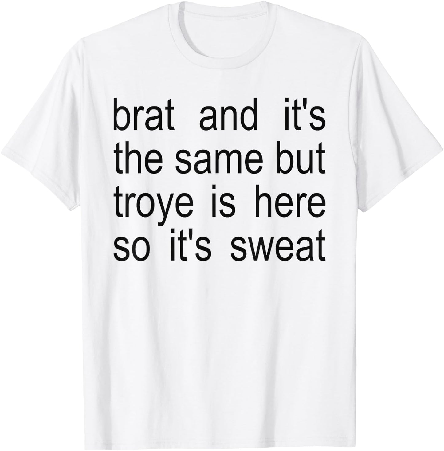 Sweat Tour Lover - Sweat Brat Green T-Shirt - T-Shirt | White