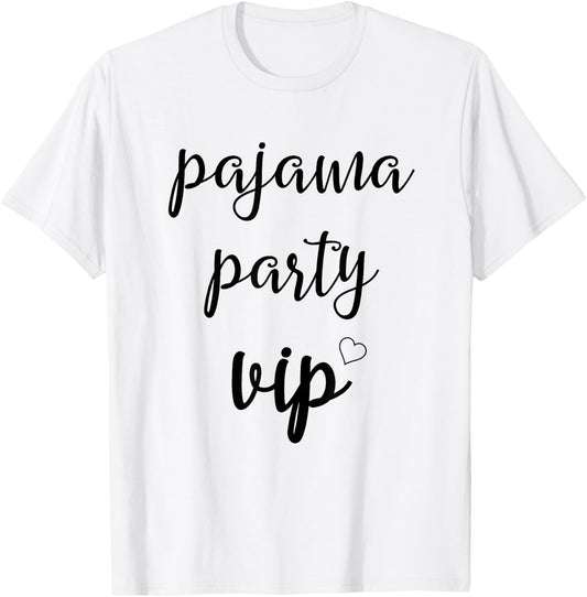 Pajama Party Shirt - Funny Pajama Party Shirt , gray T-Shirt - T-Shirt | White