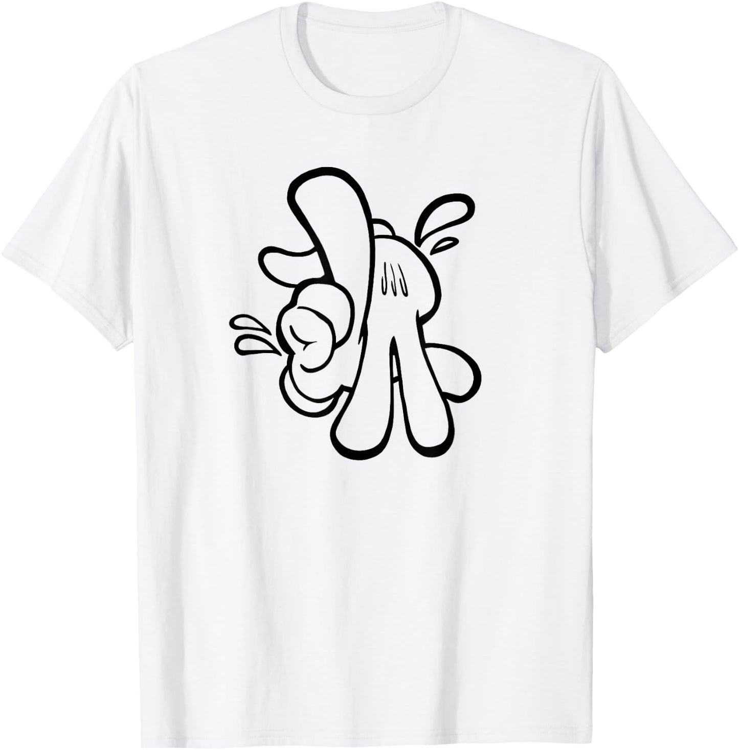 LOS ANGELES Hand Sign Hip Hop West Coast USA Lowrider , white, S T-Shirt - T-Shirt | White