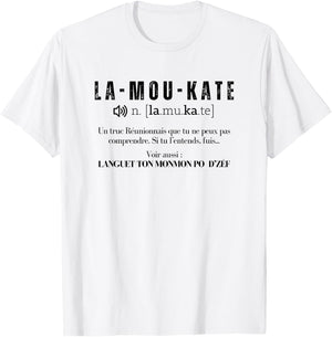 Funny The Mukate Lover Reunion Island 974 , white, S T-Shirt - T-Shirt | White