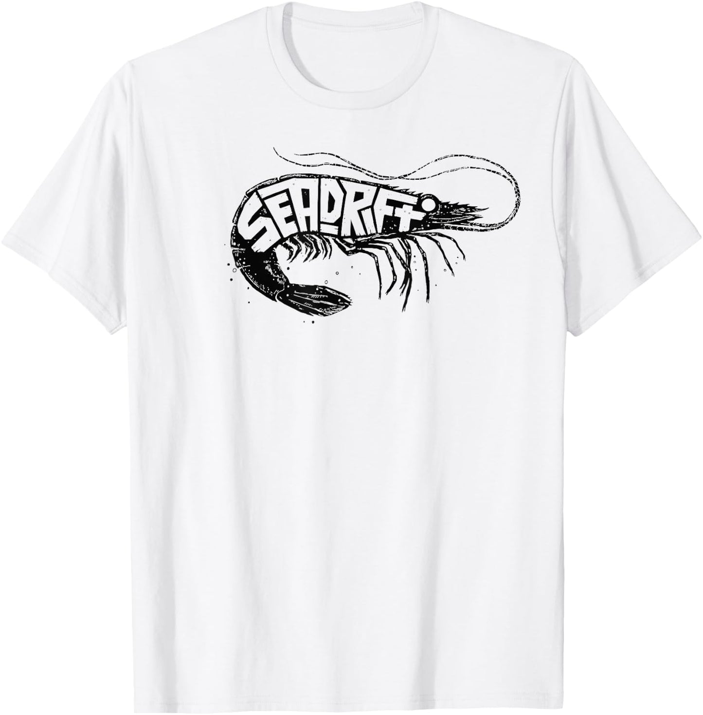 Seadrift, Texas Shrimp T-Shirt - T-Shirt | White