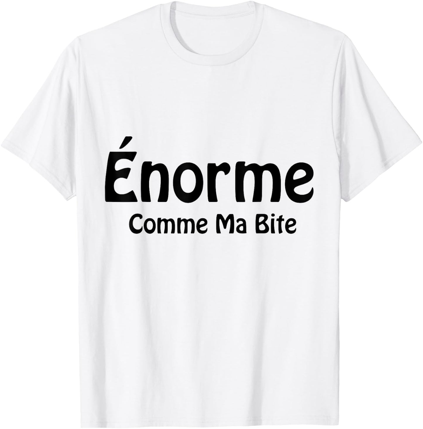 Huge Like My Humor Bold Friend Funny Message , white, S T-Shirt - T-Shirt | White