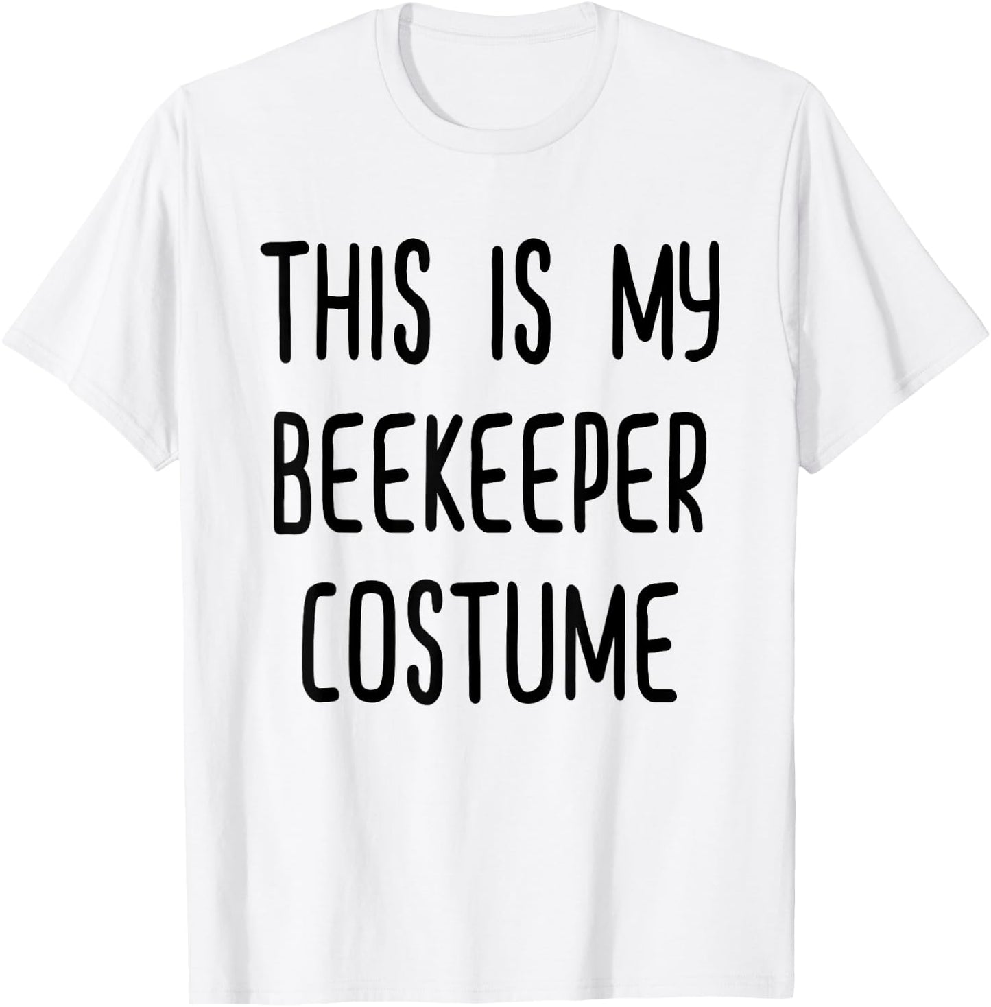 This Is My Beekeeper Costume Shirt Adults Kids Beekeeping T-Shirt - T-Shirt | White