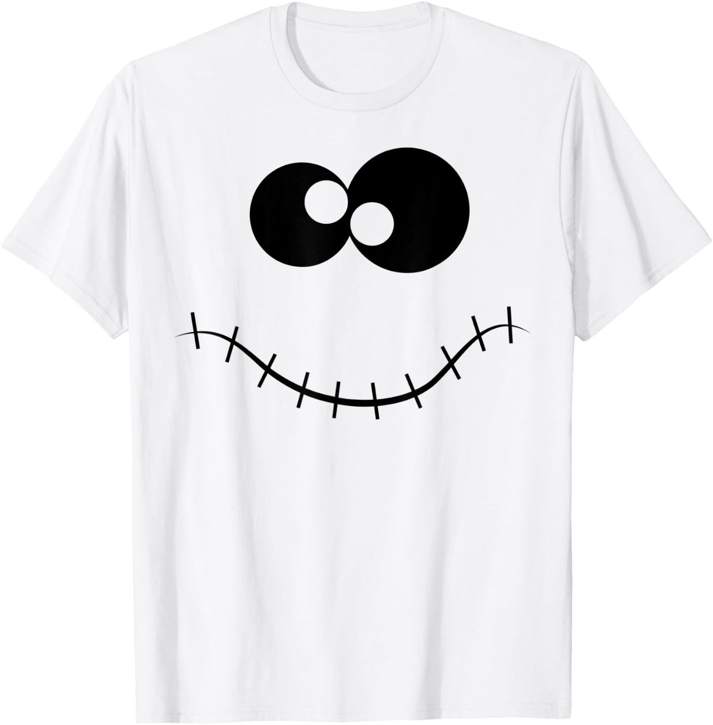 Halloween Ghost Shirt Costume (Ghost Face shirt) T-Shirt - T-Shirt | White