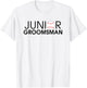 Junior Groomsman Baseball Wedding T-Shirt - T-Shirt | White