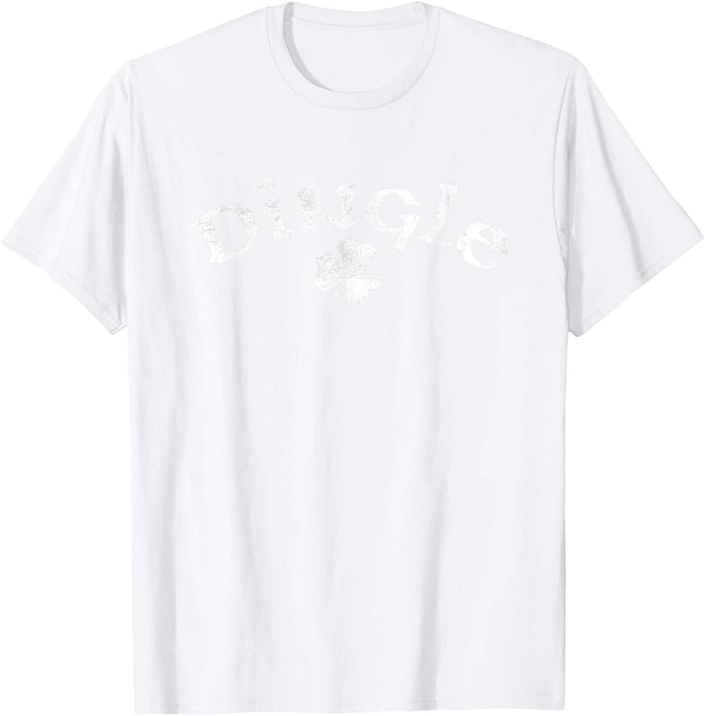 Dingle Ireland Shamrock T-Shirt - T-Shirt | White