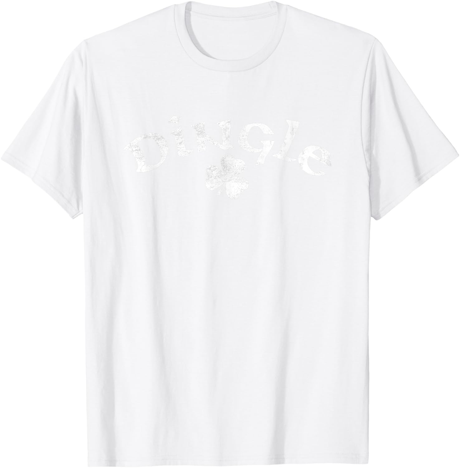 Dingle Ireland Shamrock T-Shirt - T-Shirt | White