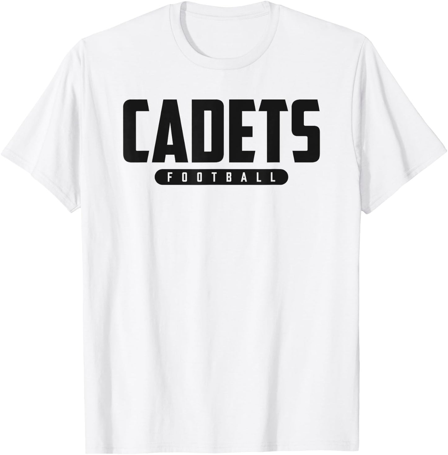 Cascade Cadets Football T-Shirt - T-Shirt | White