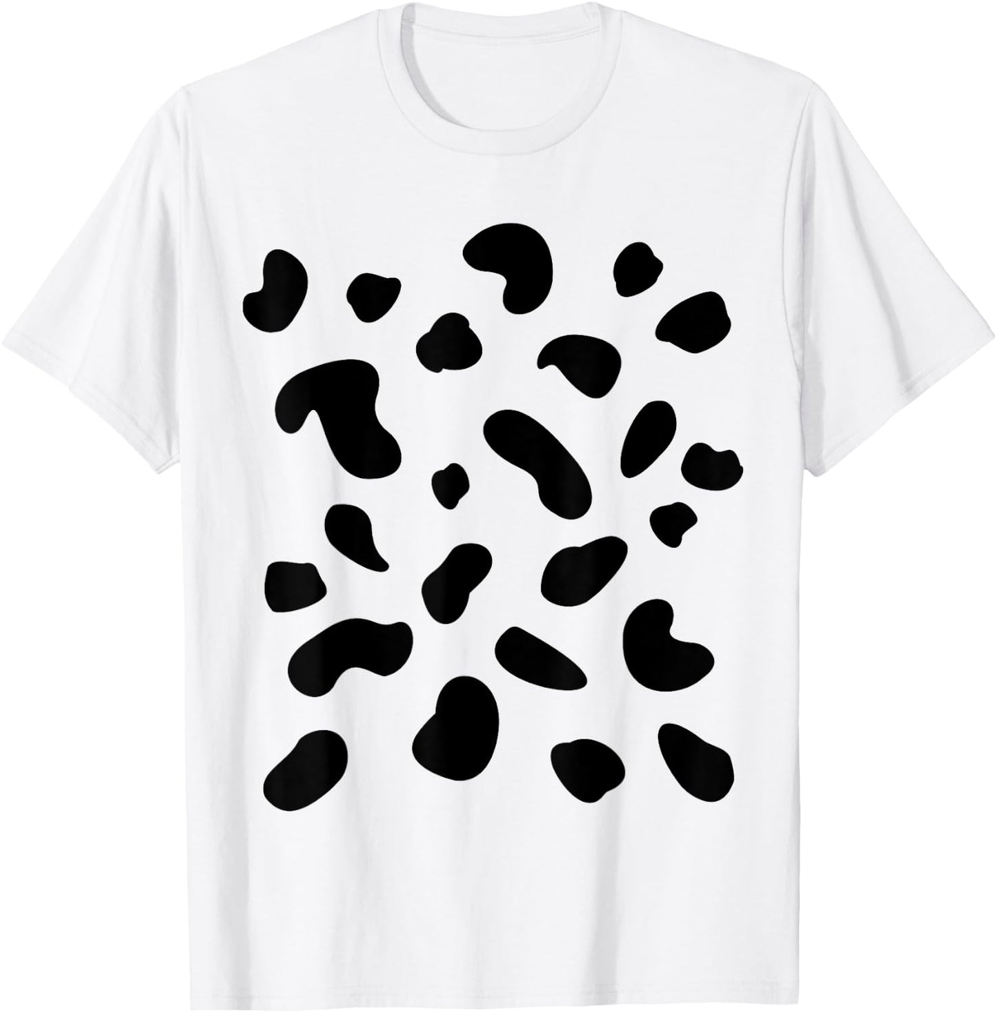 Cow Costume Cow Stain Animal Costume Fancy Dress Carnival , White T-Shirt - T-Shirt | White