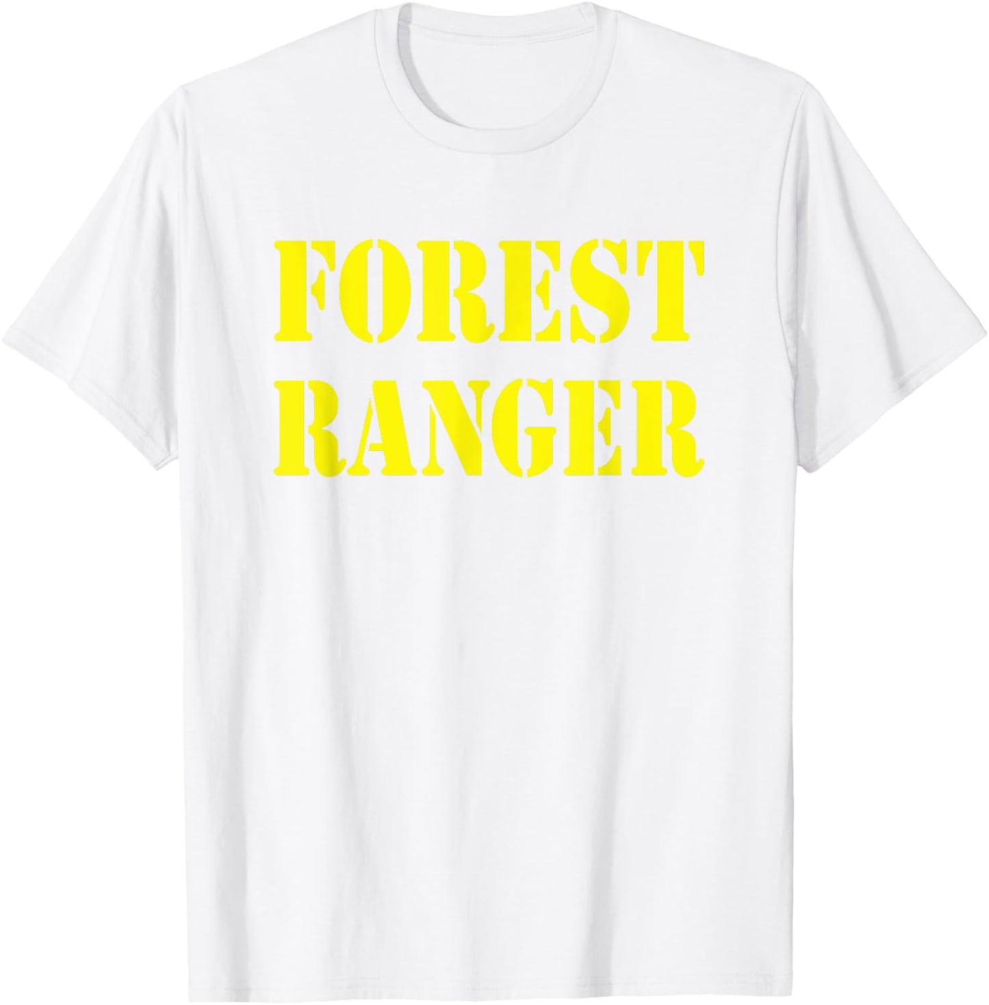 Forest Ranger Shirt Halloween Costume T-Shirt - T-Shirt | White