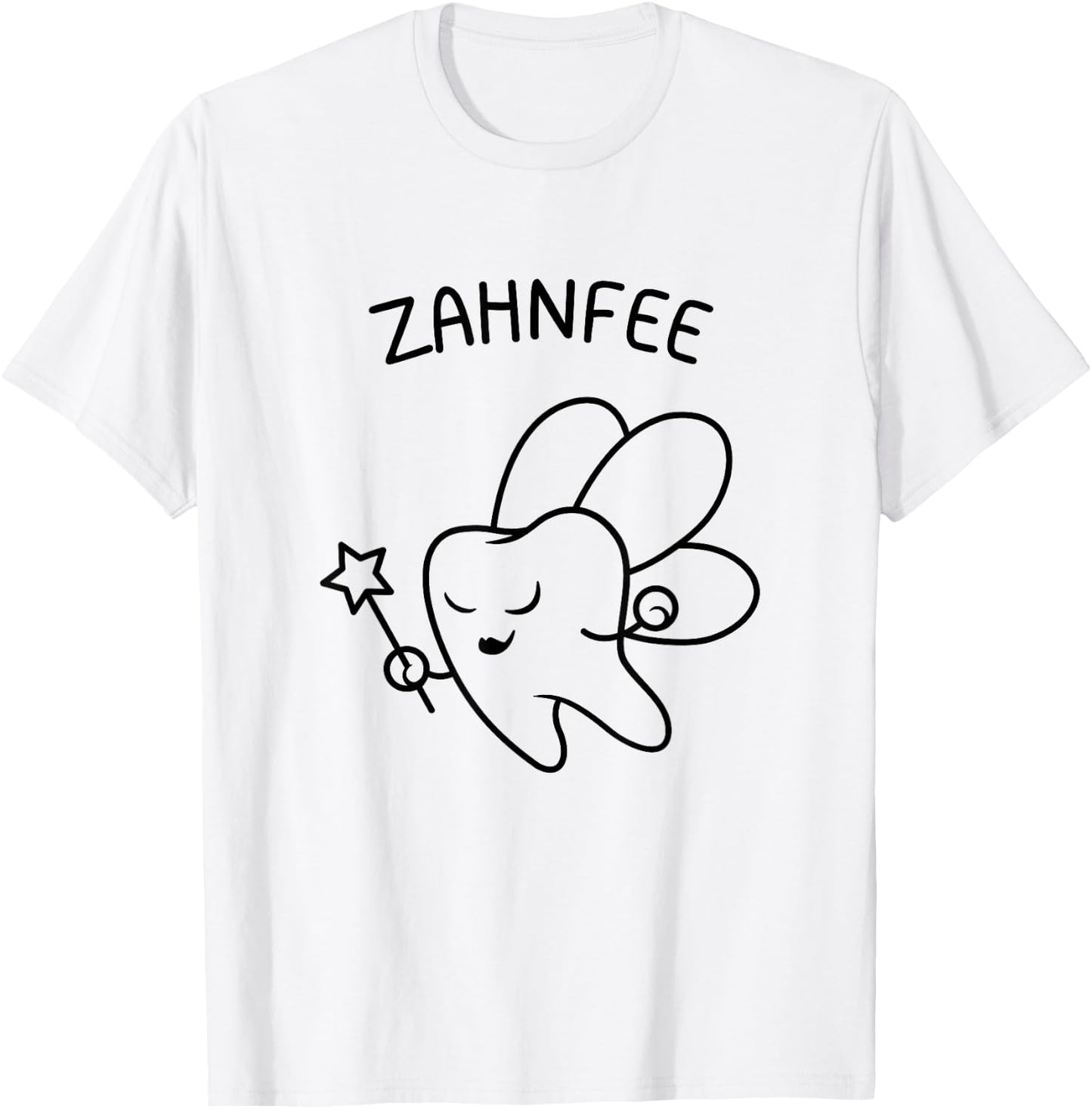 Tooth Fairy Fancy Dress Outfit Carnival Costume , White T-Shirt - T-Shirt | White