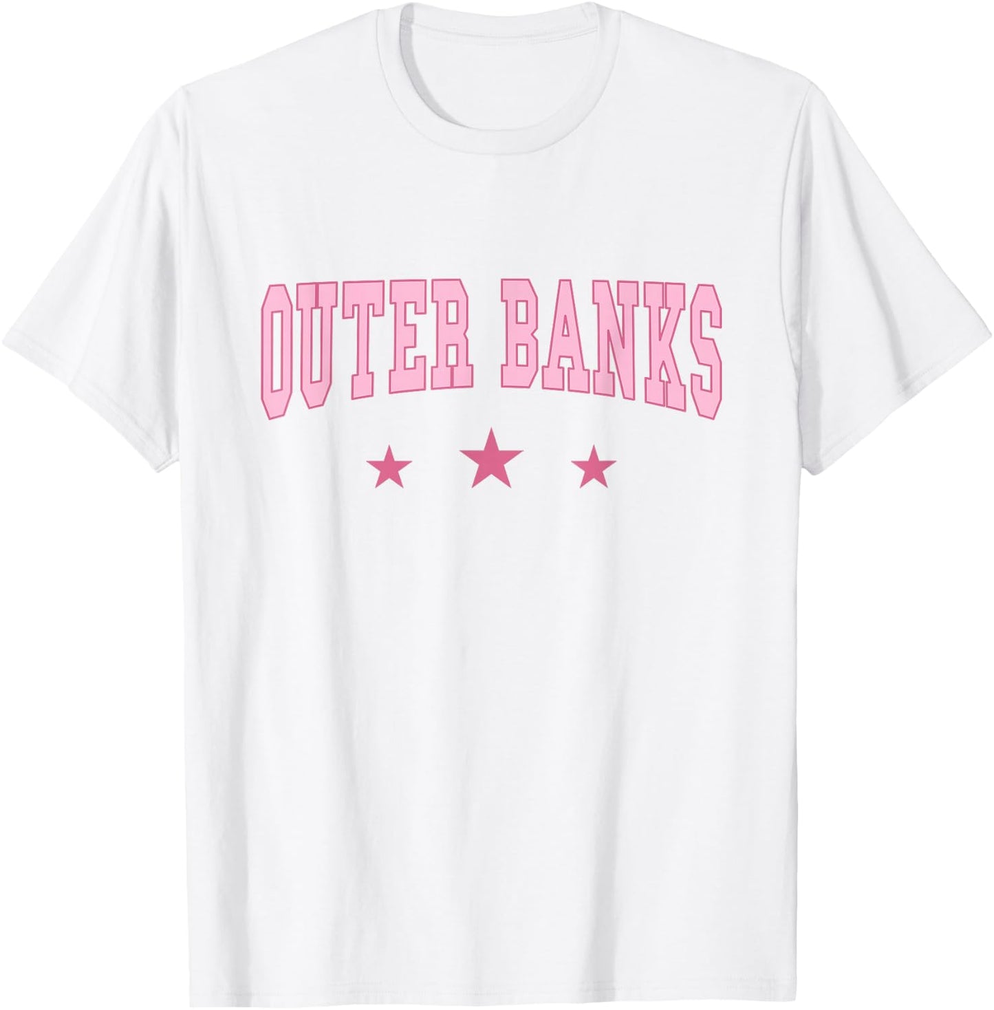 Outer Banks - North Carolina - Preppy Varsity - Classic , white, S T-Shirt - T-Shirt | White