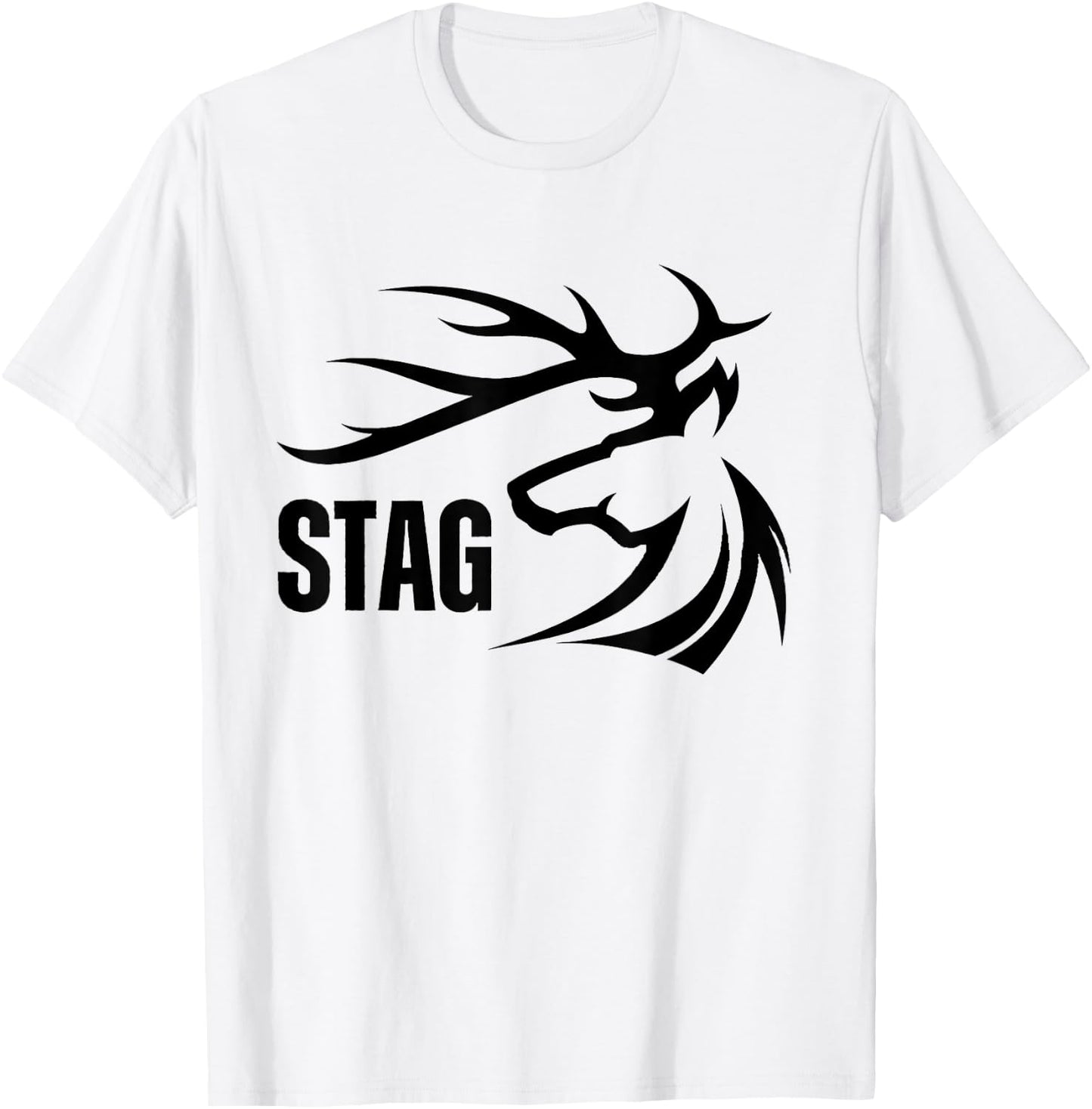Stag Swinger Lifestyle Naughty Adult Graphic T-Shirt - T-Shirt | White