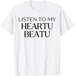 Listen To My Heartu Beatu Changbin Meme Karaoke Binnie , Black, S T-Shirt - T-Shirt | White