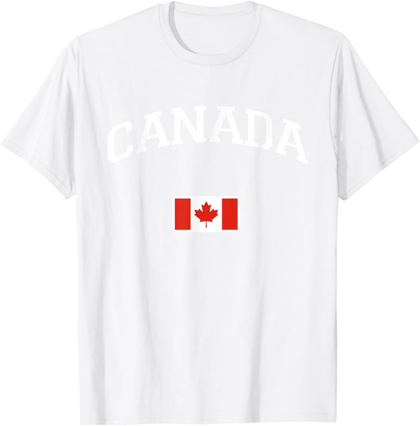 Canada Jersey | Canada Flag | Supporter Equipment, Red, S T-Shirt - T-Shirt | White