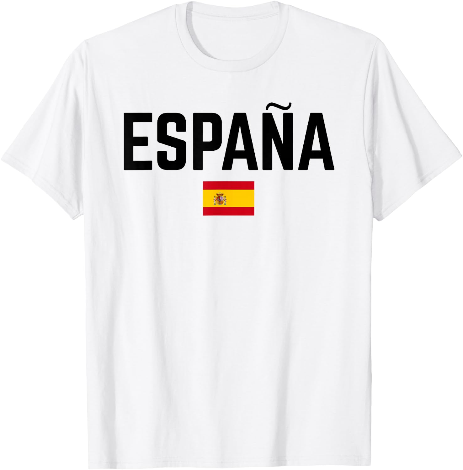 ESPAÑA SPAÑA Flag | Men Women Kids SPAIN , white, S T-Shirt - T-Shirt | White