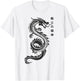 Chinese Writing Dragon Lover Tattoo New Year T-Shirt - T-Shirt | White