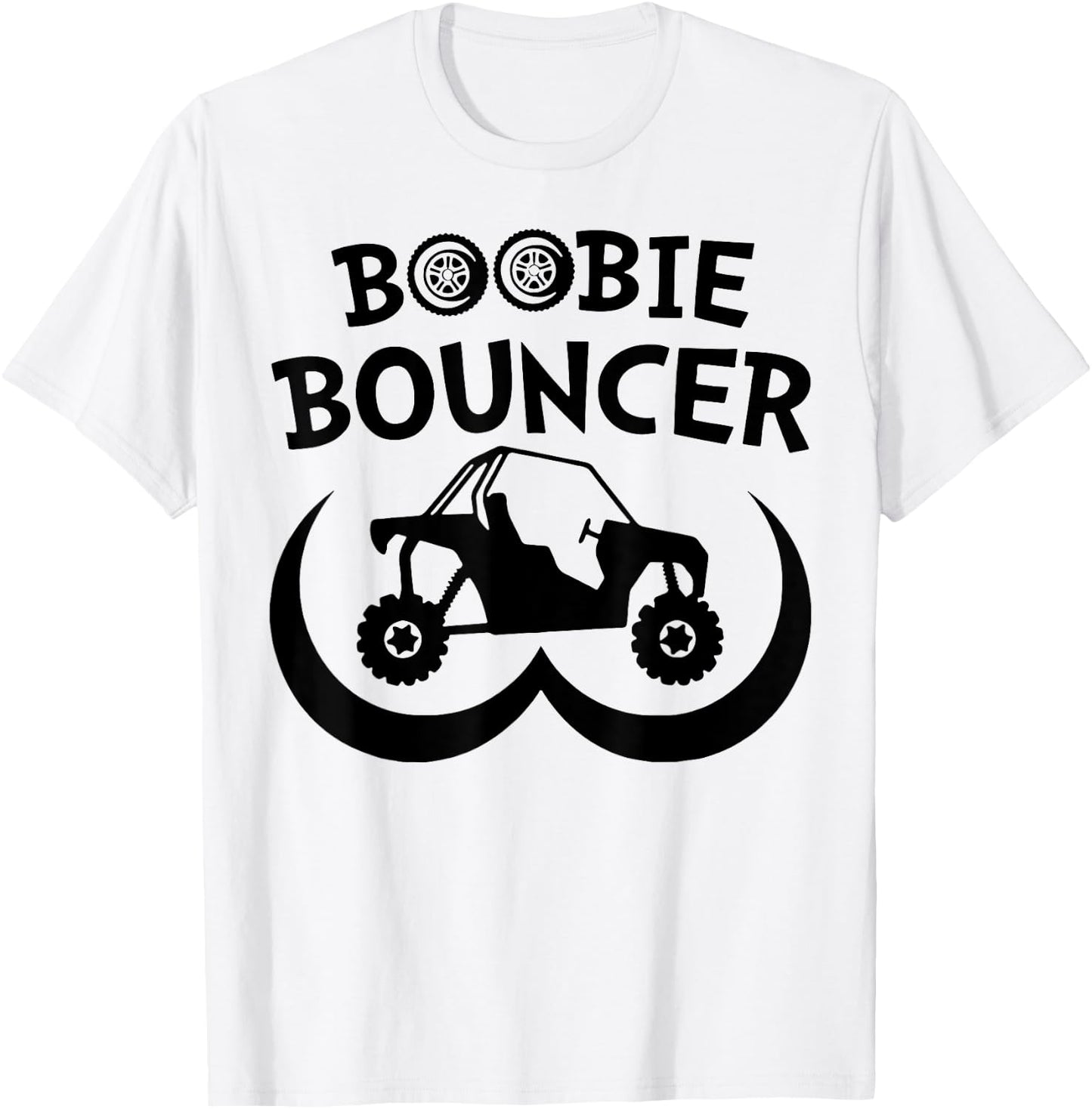 SXS UTV Boobie Bouncer T-Shirt - T-Shirt | White