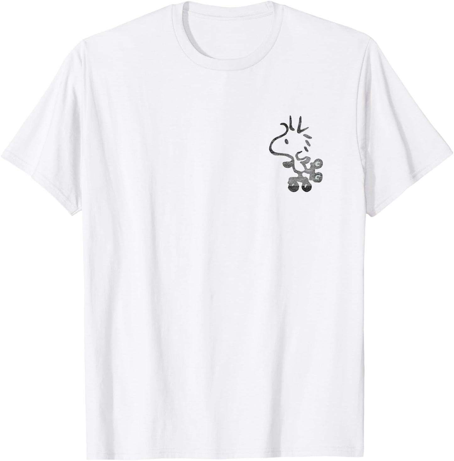 Peanuts Woodstock Let The Good Times Roll T-Shirt - T-Shirt | White