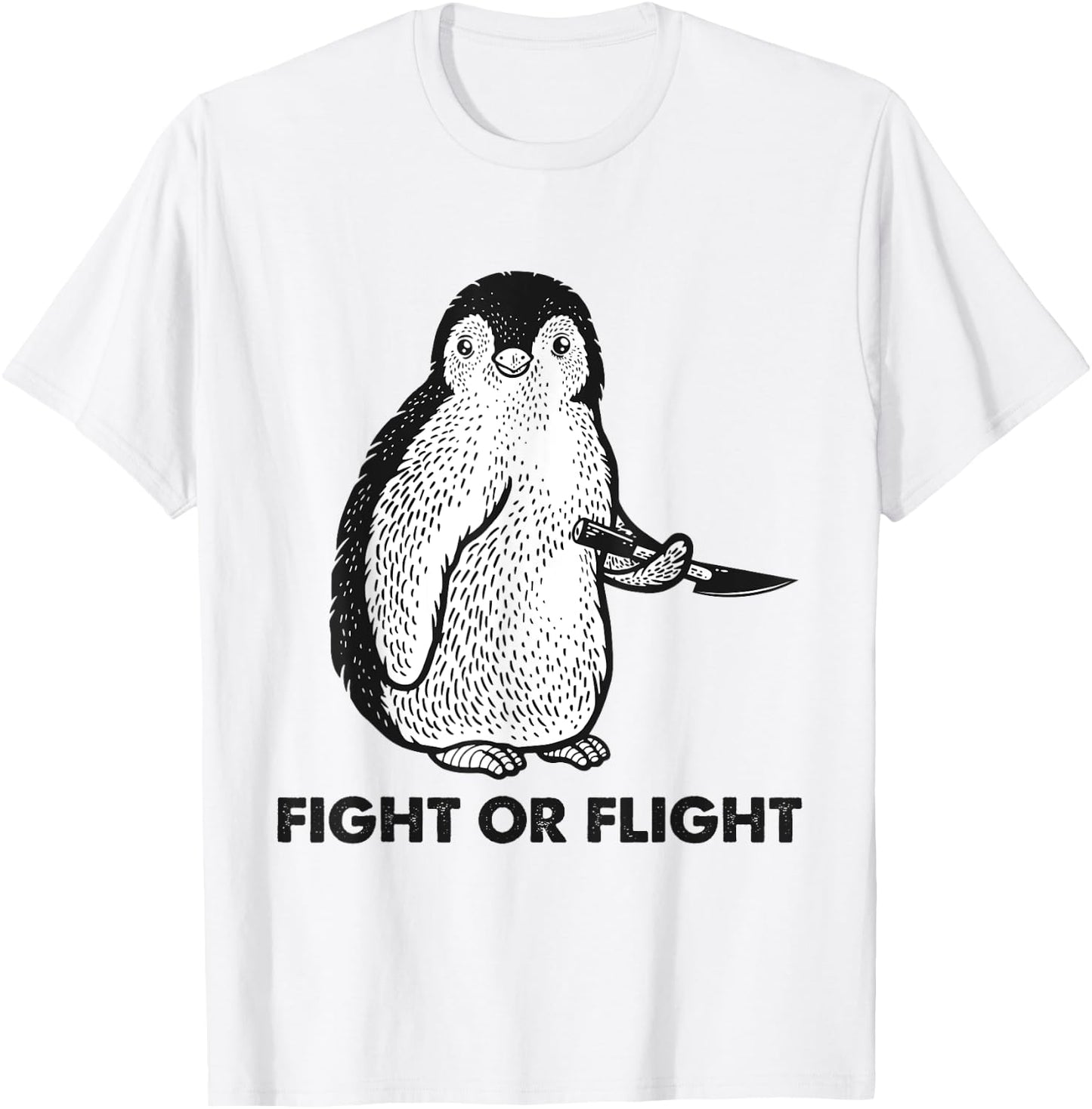 Jeu de mots amusant de pingouin T-Shirt - T-Shirt | White
