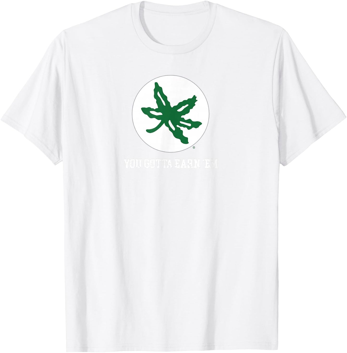 BreakingT Ohio State Buckeyes Football - Red, Small T-Shirt - T-Shirt | White