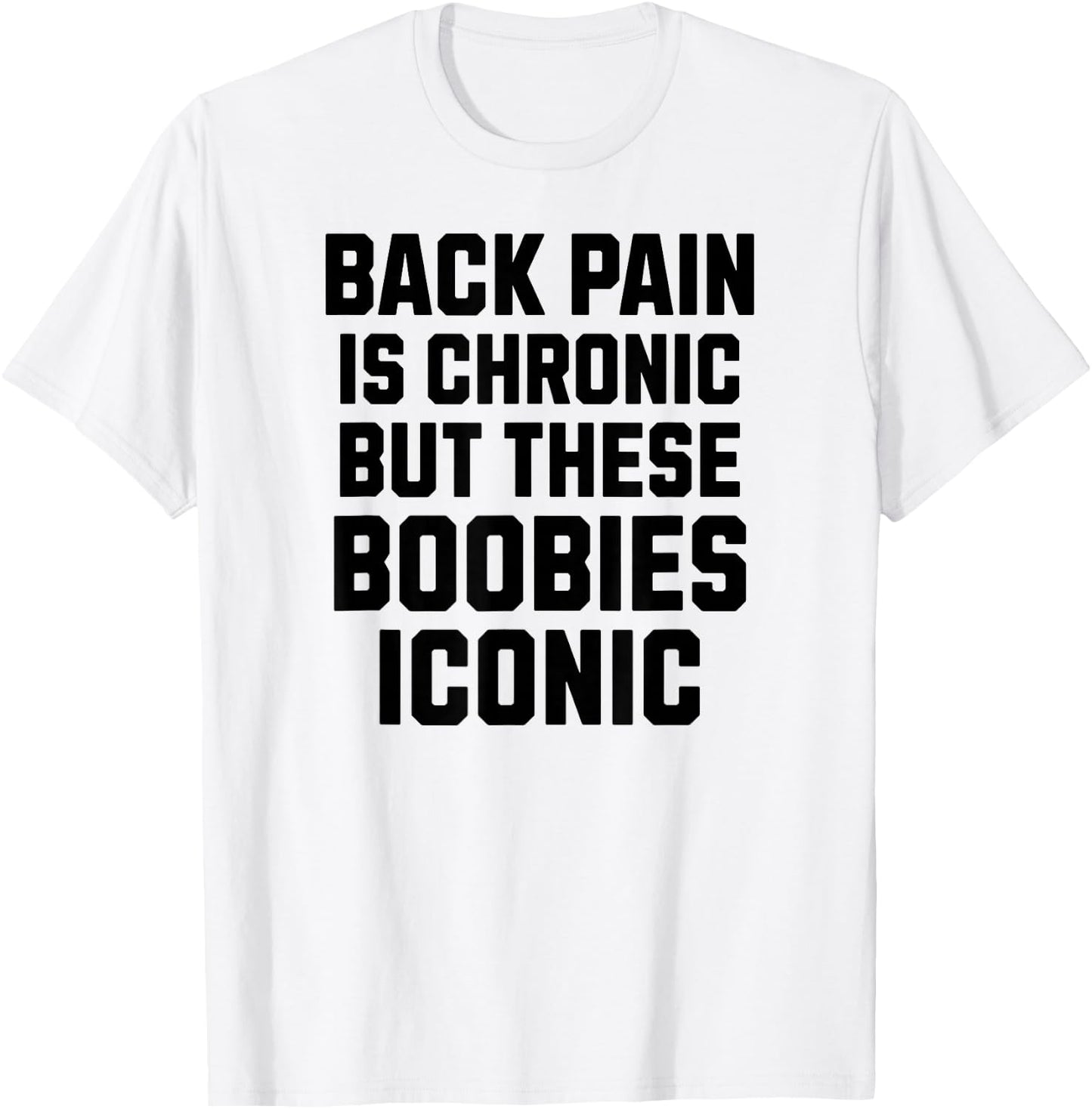Funny Inappropriate Adult Humor Girls Big Boobs Boobies T-Shirt - T-Shirt | White