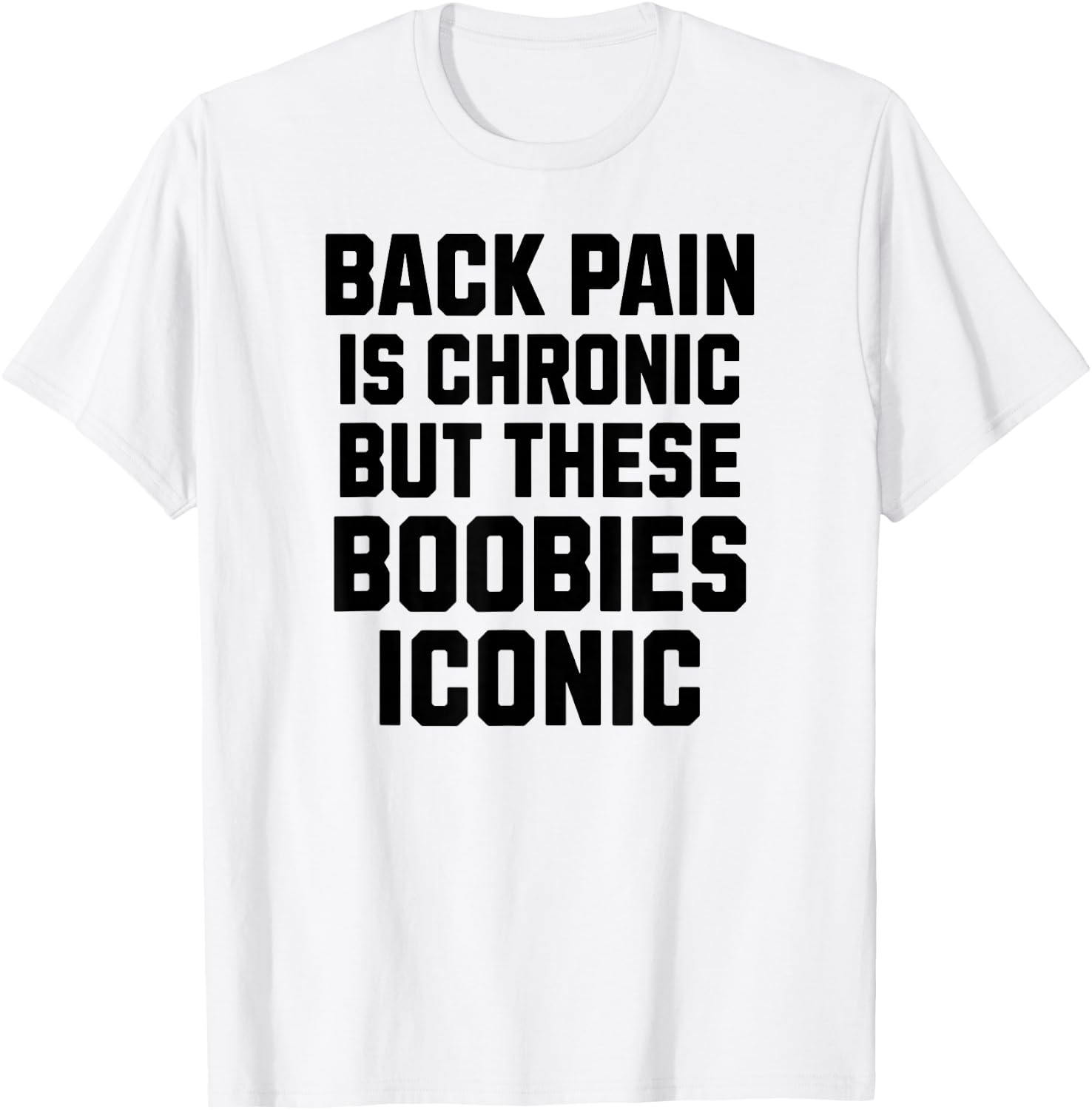 Funny Inappropriate Adult Humor Girls Big Boobs Boobies T-Shirt - T-Shirt | White