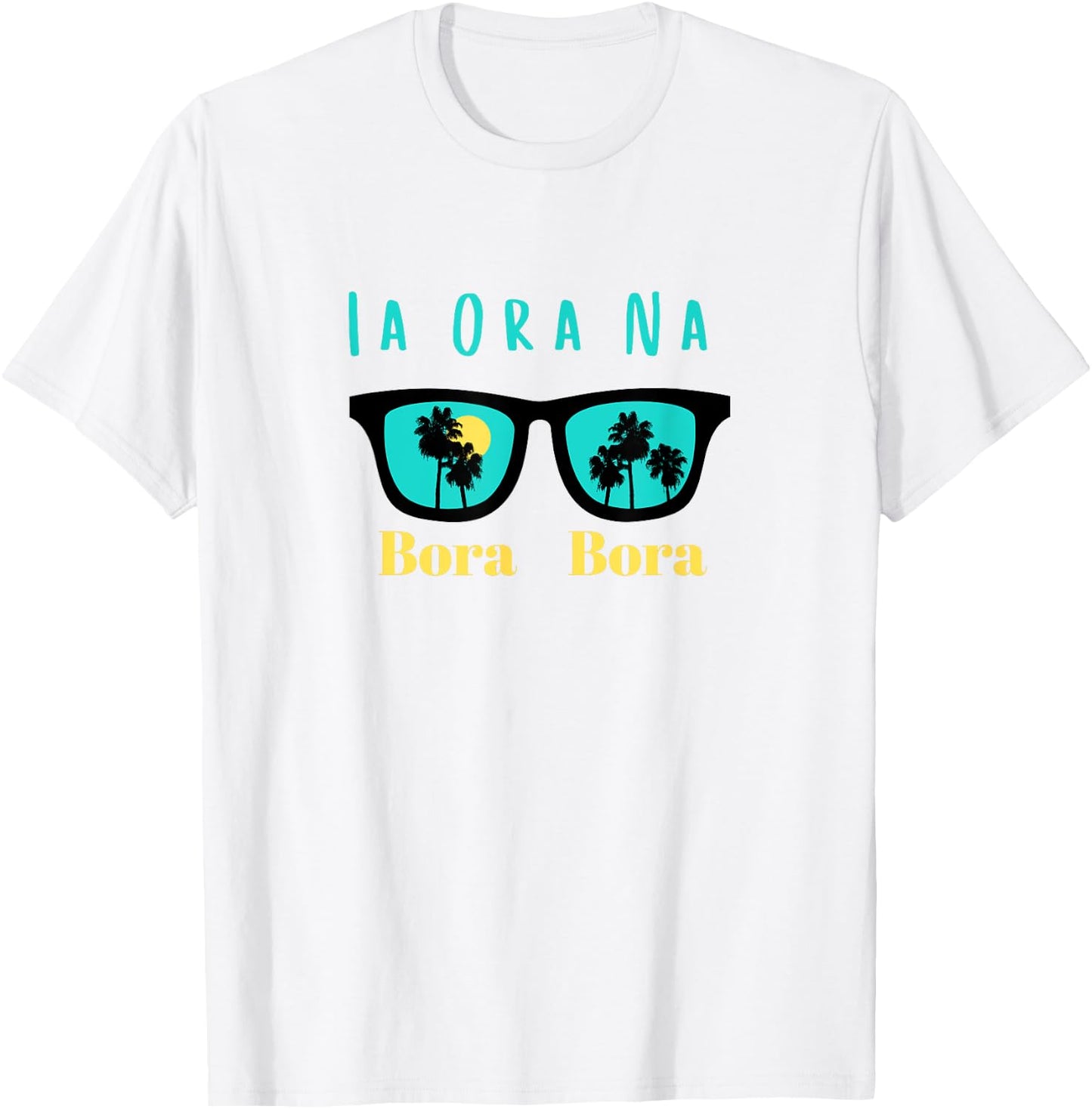 Holiday Souvenir Bora Bora T-Shirt - T-Shirt | White
