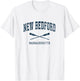 New Bedford Massachusetts Vintage Nautical Paddles Sports Oa T-Shirt - T-Shirt | White