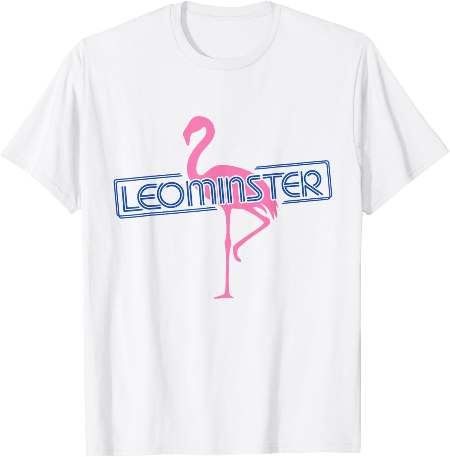Leominster MA Flamingo T-Shirt - T-Shirt | White