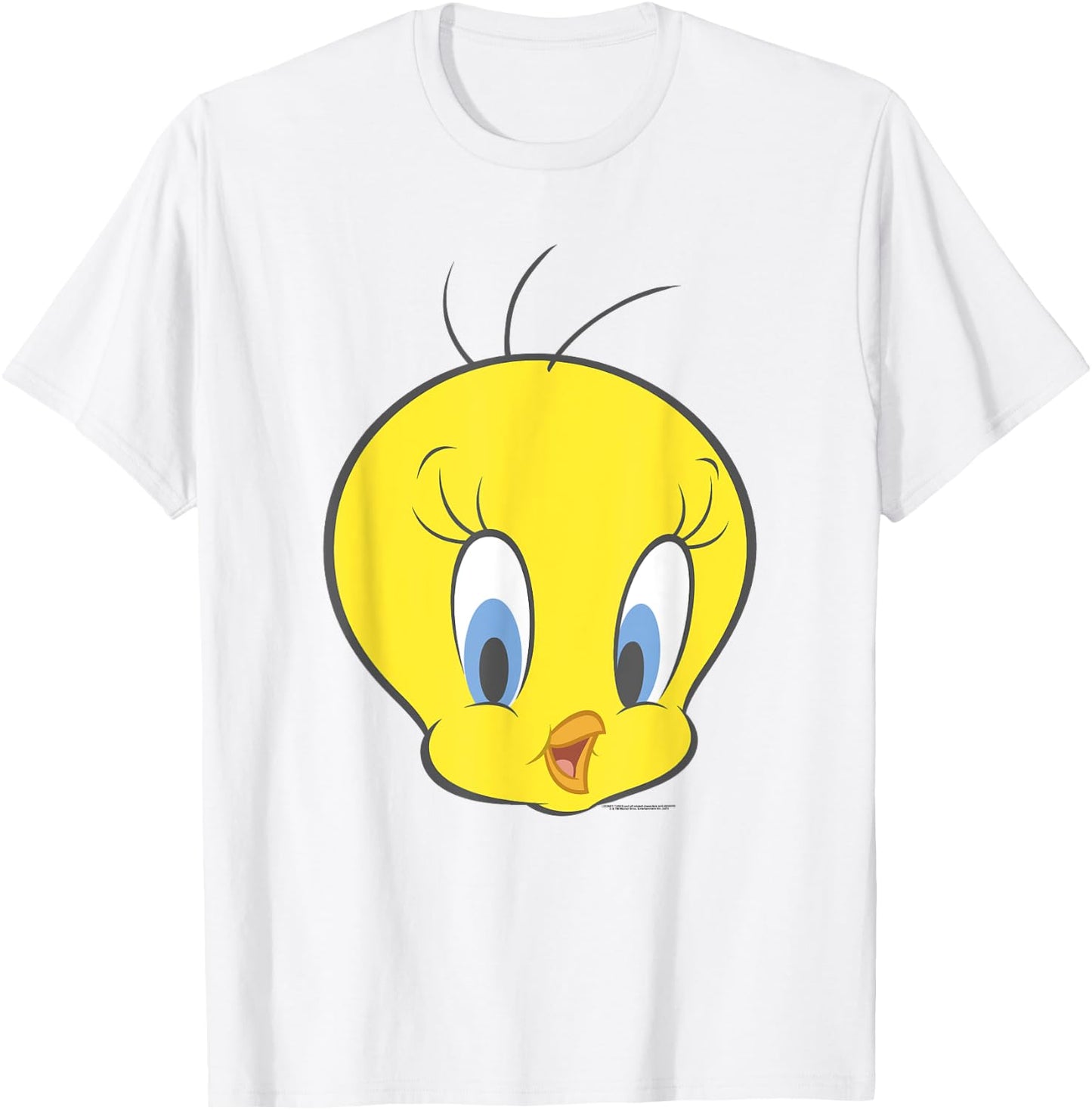 Looney Tunes Tweety Bird Big Face Smile T-Shirt - T-Shirt | White