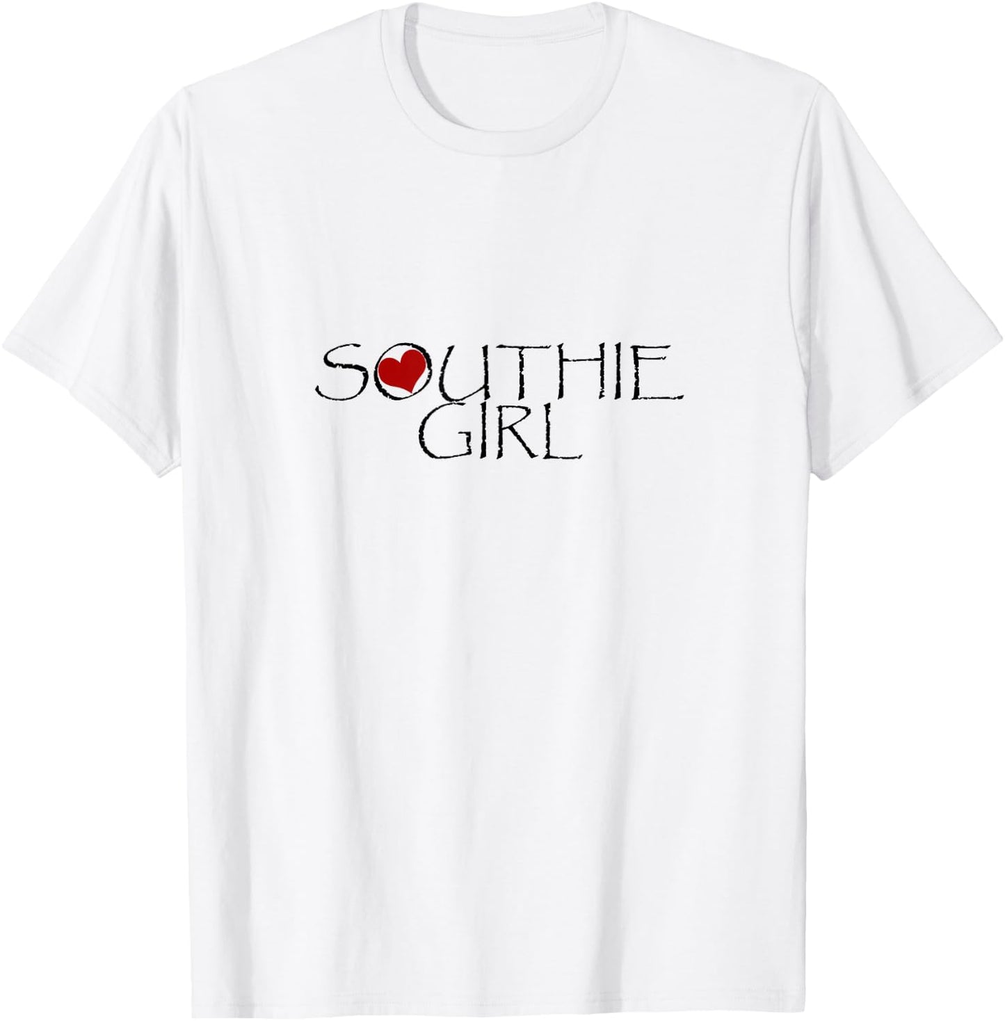 Southie Girl - With Heart T-Shirt - T-Shirt | White
