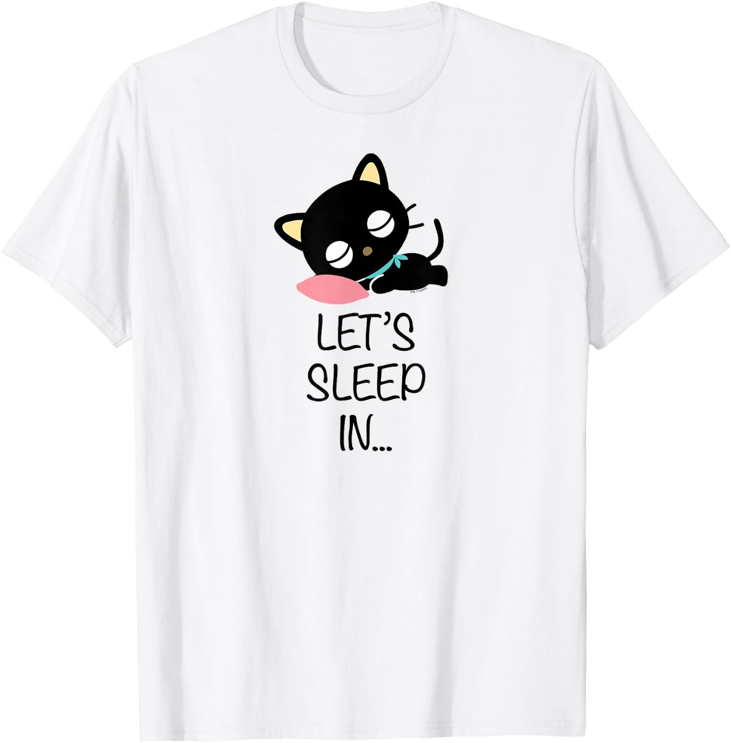 Chococat Let's Sleep in T-Shirt - T-Shirt | White