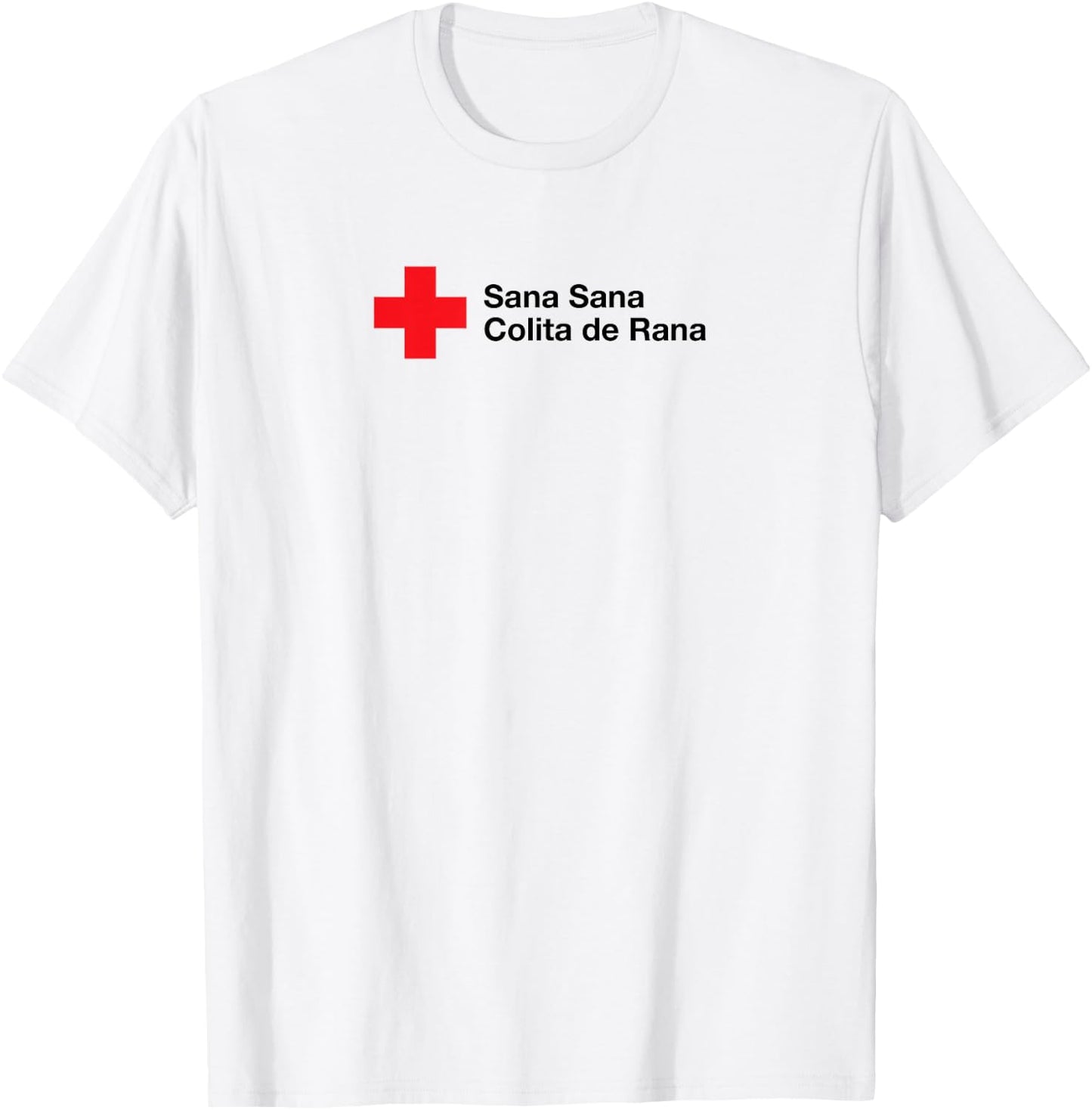 Petey Weedy: Sana Sana Colita de Rana T-Shirt - T-Shirt | White