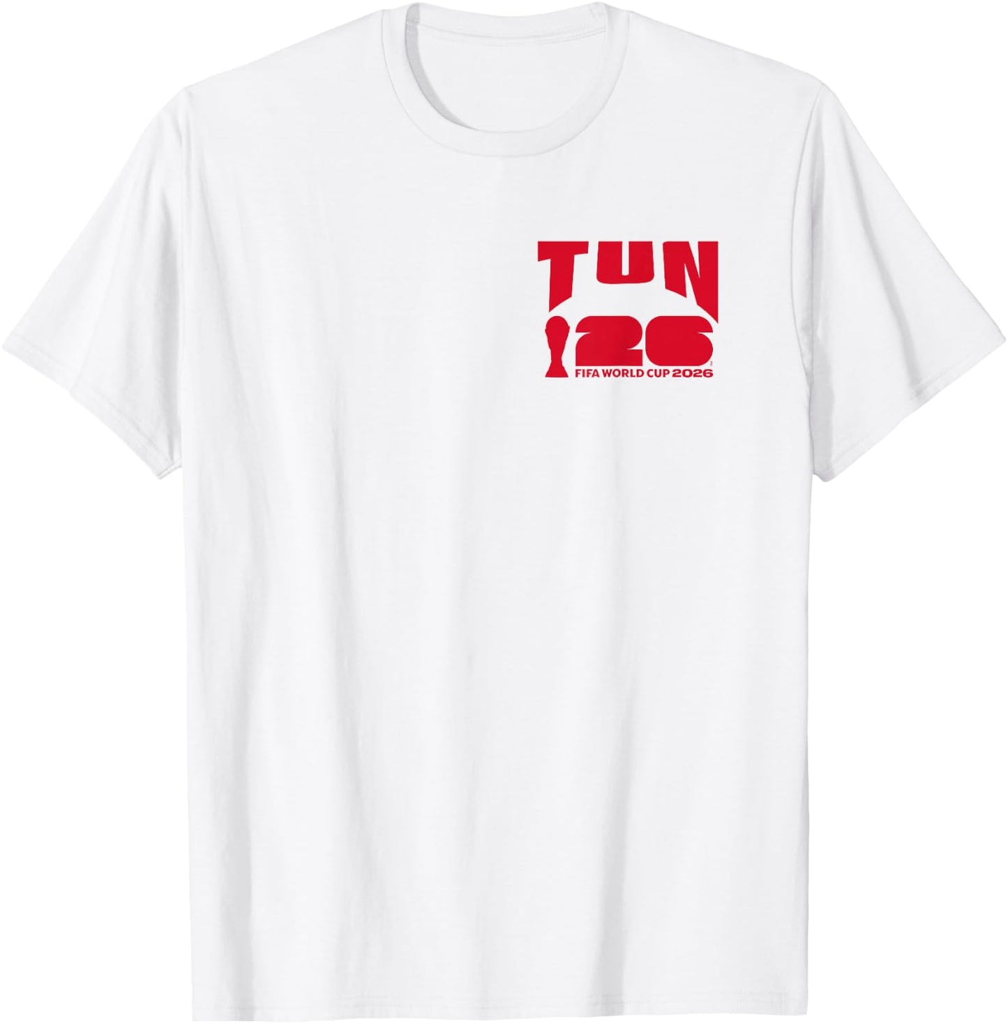 FIFA World CUP26 Tunisia Ball in Goal T-Shirt - T-Shirt | White