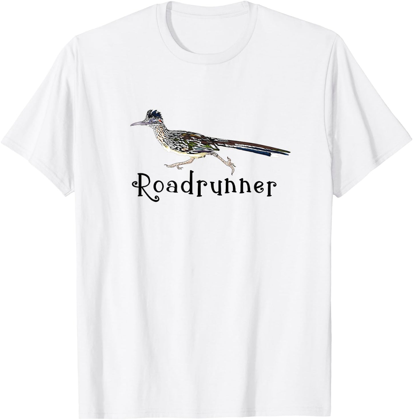 ROADRUNNER cool bird gift design T-Shirt - T-Shirt | White