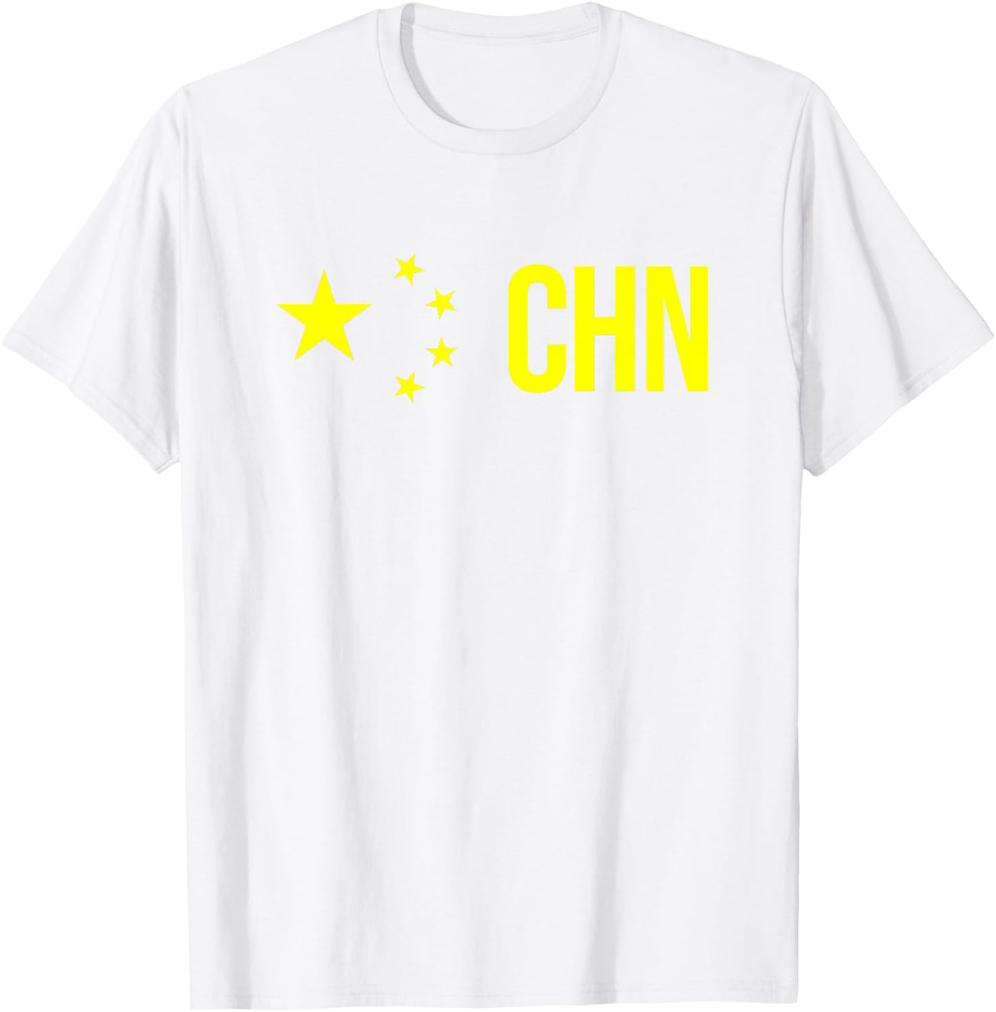 Maillot de Sport International avec Drapeau de la Chine T-Shirt - T-Shirt | White