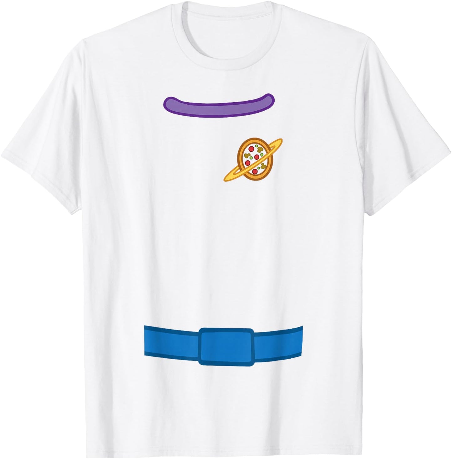 Disney child Classic Pixar Toy Story Alien Costume Halloween T Shirt, Blue, Small US T-Shirt - T-Shirt | White