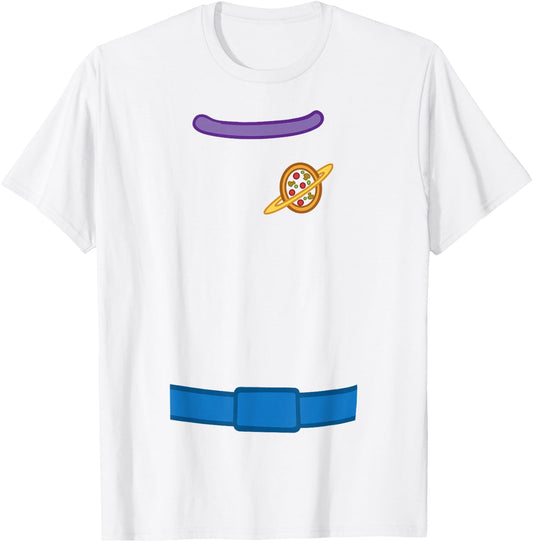 Disney child Classic Pixar Toy Story Alien Costume Halloween T Shirt, Blue, Small US T-Shirt - T-Shirt | White