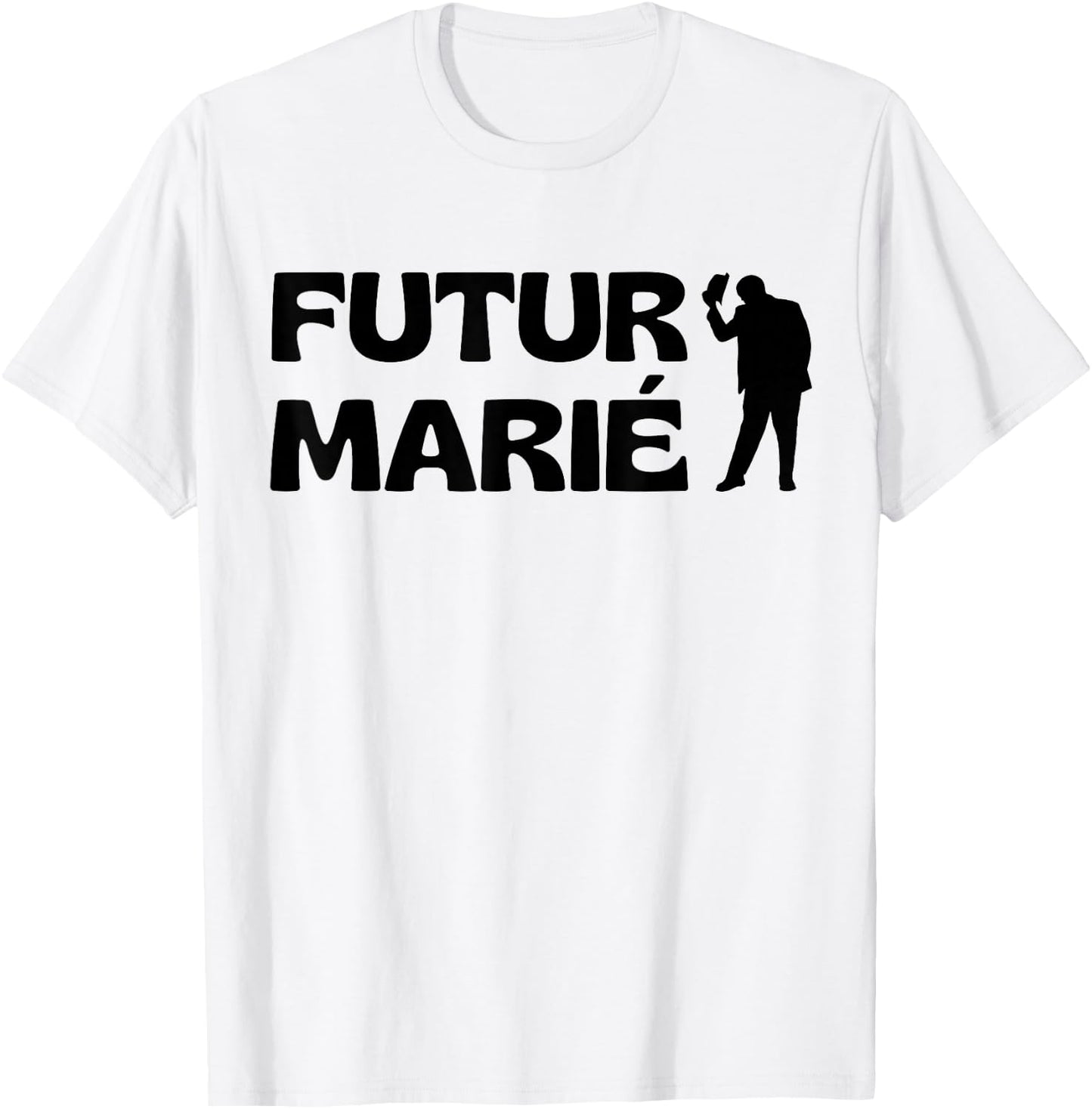 Future Groom Man Hat Wedding Costume EVG Party Humor , white, S T-Shirt - T-Shirt | White