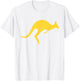 Vintage Kangaroo Australia Shirt Aussie Roo Kangaroo T-Shirt - T-Shirt | White