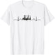 Heartbeat EKG Team Artistic Swim T-Shirt - T-Shirt | White