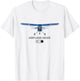 Pilot C172 Flying Airplane Mode On T-Shirt - T-Shirt | White
