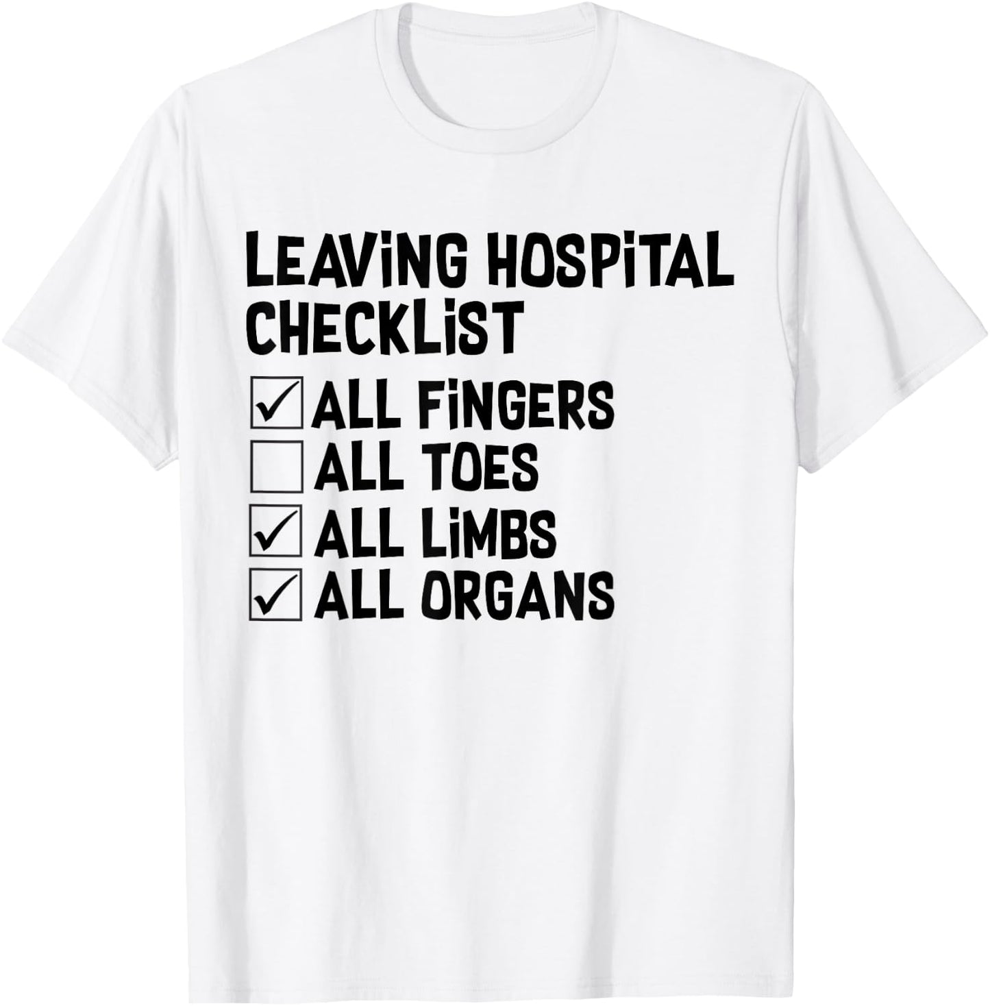 Toe Amputee Funny Humor Prosthetic Amputation T-Shirt - T-Shirt | White