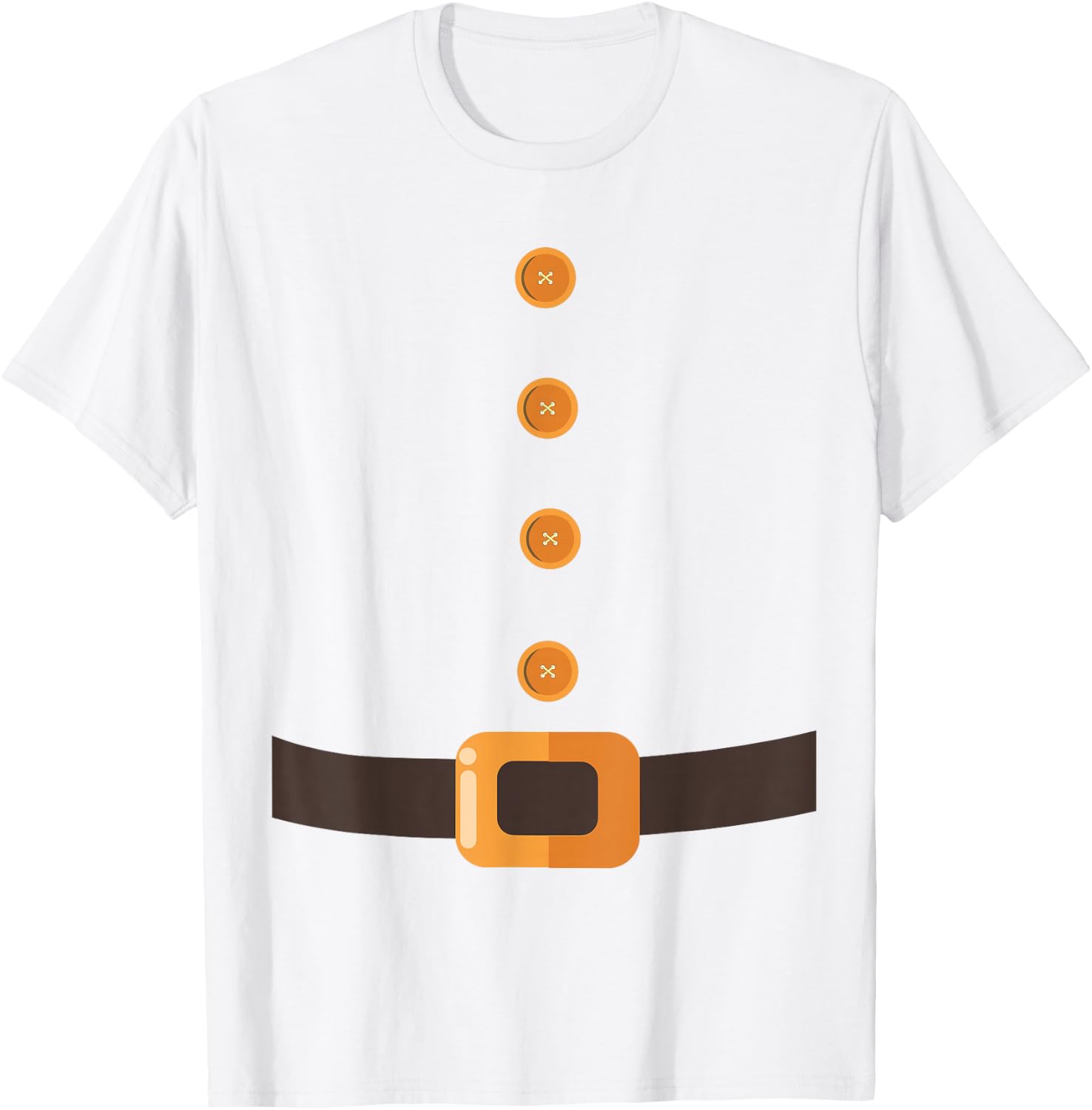 Gnome Halloween Lazy Costume for Groups of 7 (Seven) People , blue T-Shirt - T-Shirt | White