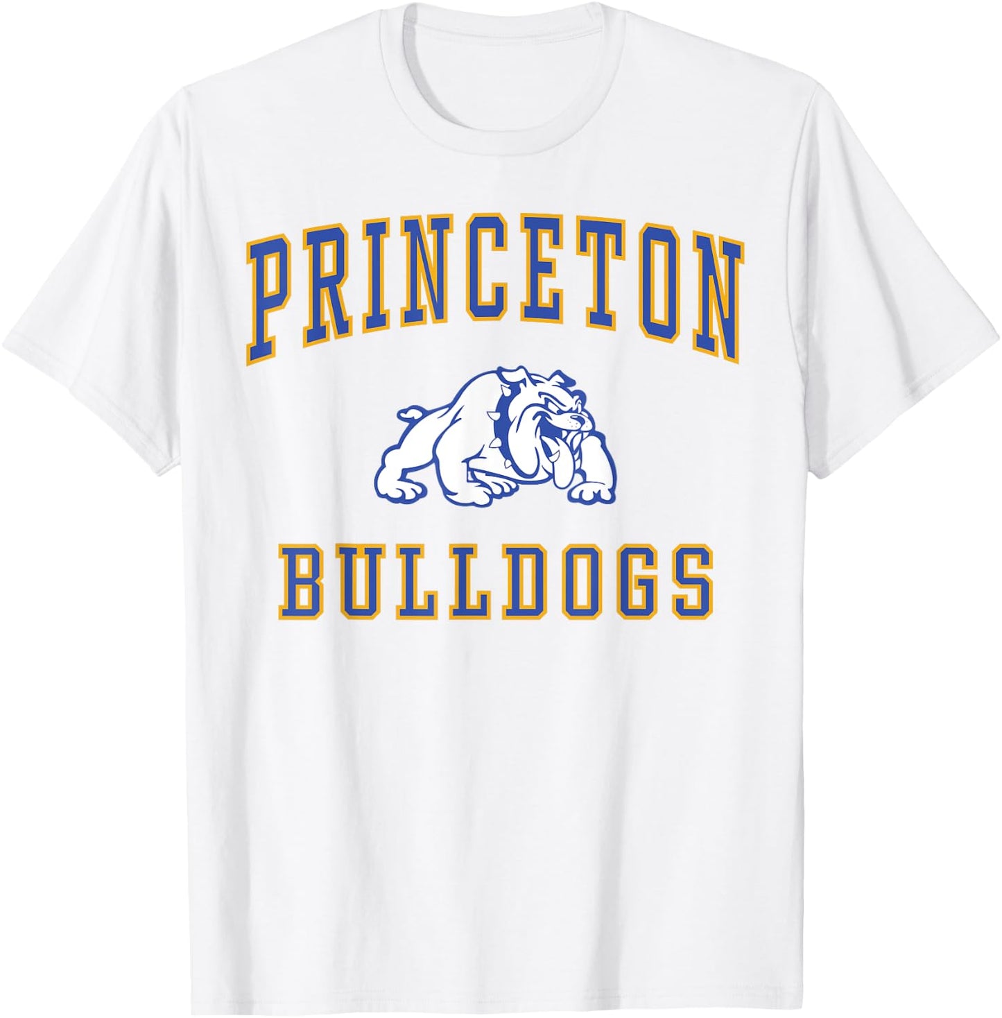 Princeton High School Bulldogs T-Shirt - T-Shirt | White
