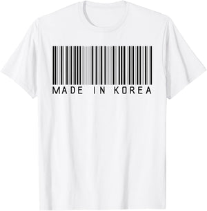 Made In Korea | K-Pop K-Drama Korean Culture T-Shirt - T-Shirt | White